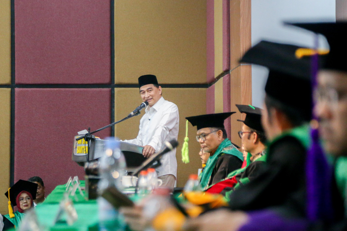 Kukuhkan 5 Profesor Lintas Disiplin Ilmu, UIN SMH Banten Kejar Target 60 Guru Besar
