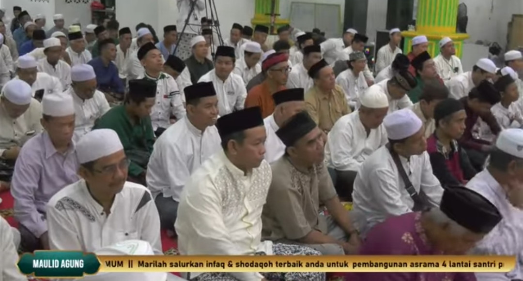Ribuan Jemaah Padati Maulid Agung & Haul Syeikh Abdul Qodir Al Jilani di Ponpes Jam'iyyah Islamiyyah Tangsel