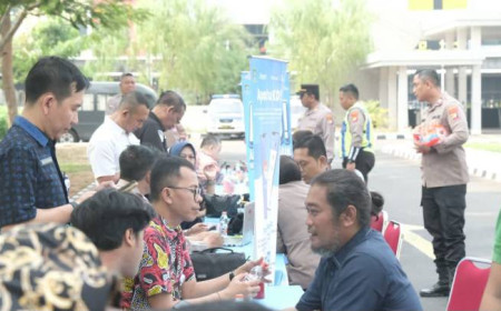 Dukcapil Nyaba Sambangi Polres Metro Tangerang Kota, Kebut Aktivasi IKD untuk Agen Bansos