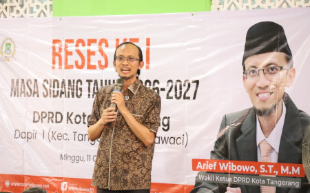 Warga Cimone Jaya Minta Sodetan Banjir Dituntaskan, Arief Wibowo Janji Tindak Lanjut