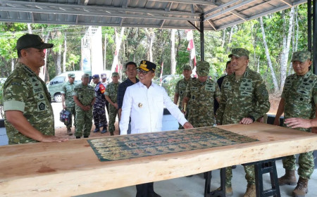 Tembus Keterisolasian Enam Desa, TNI Rampungkan Pembangunan Jalan 18 Kilometer di Pandeglang