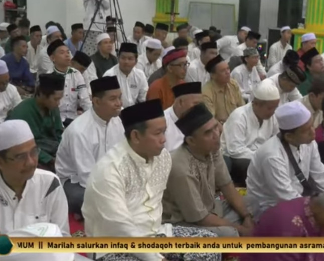 Ribuan Jemaah Padati Maulid Agung & Haul Syeikh Abdul Qodir Al Jilani di Ponpes Jam'iyyah Islamiyyah Tangsel