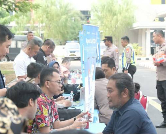 Dukcapil Nyaba Sambangi Polres Metro Tangerang Kota, Kebut Aktivasi IKD untuk Agen Bansos